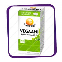 Sana-sol Vegaani Monivitamiini (Сана-Сол Поливитамины Веганские) таблетки - 150 шт